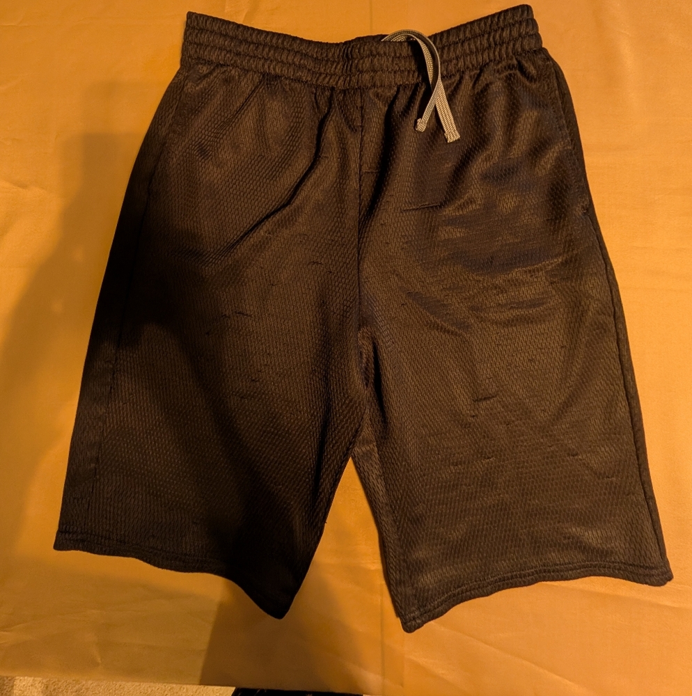 Black Men's Athletic Shorts